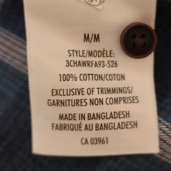 Wind River flannel button up - Picture 2 of 3